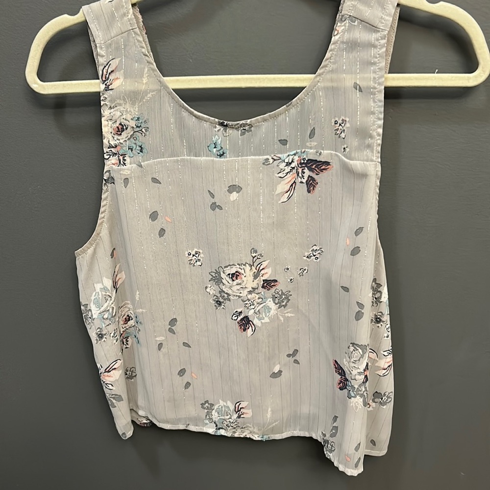 Crop tank top